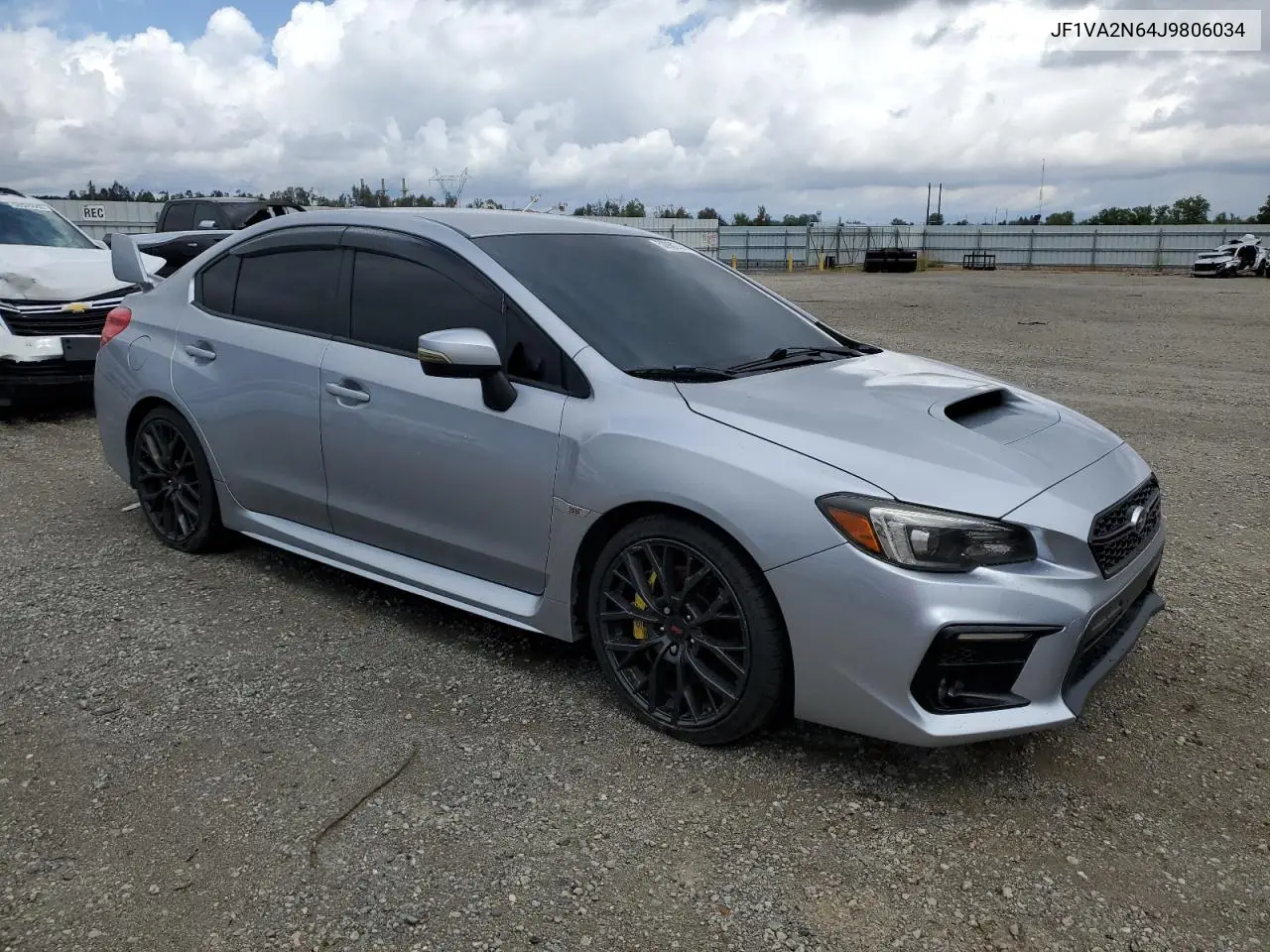 2018 Subaru Wrx Sti VIN: JF1VA2N64J9806034 Lot: 53982365