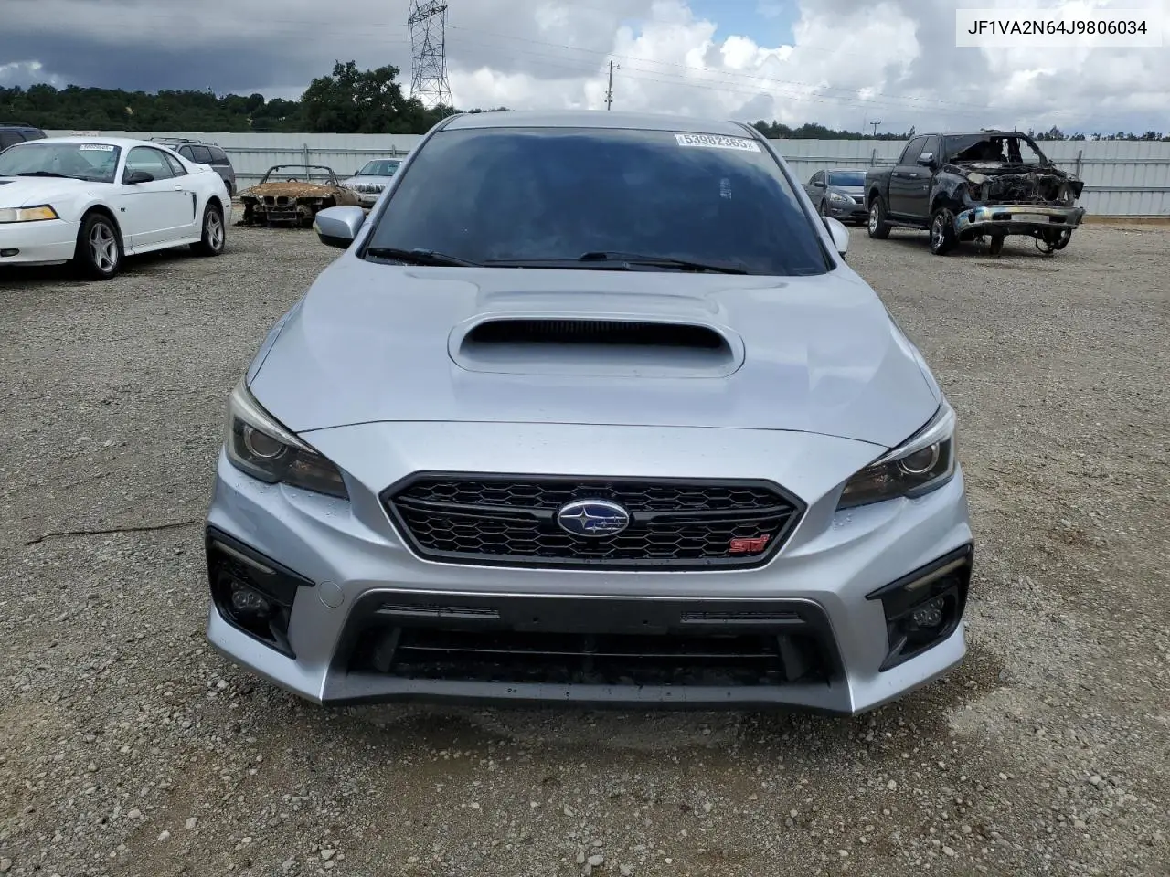 2018 Subaru Wrx Sti VIN: JF1VA2N64J9806034 Lot: 53982365