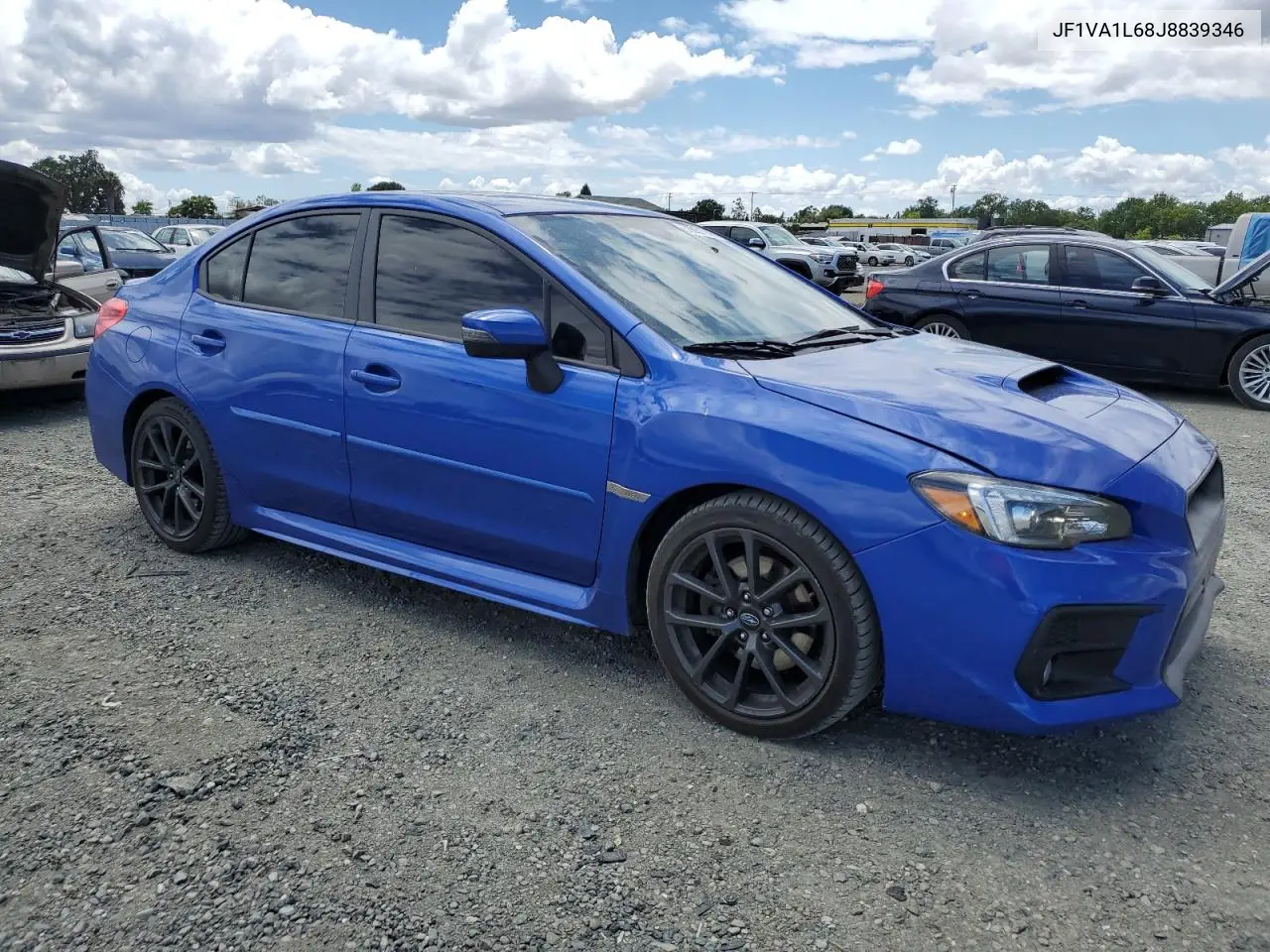2018 Subaru Wrx Limited VIN: JF1VA1L68J8839346 Lot: 56031045