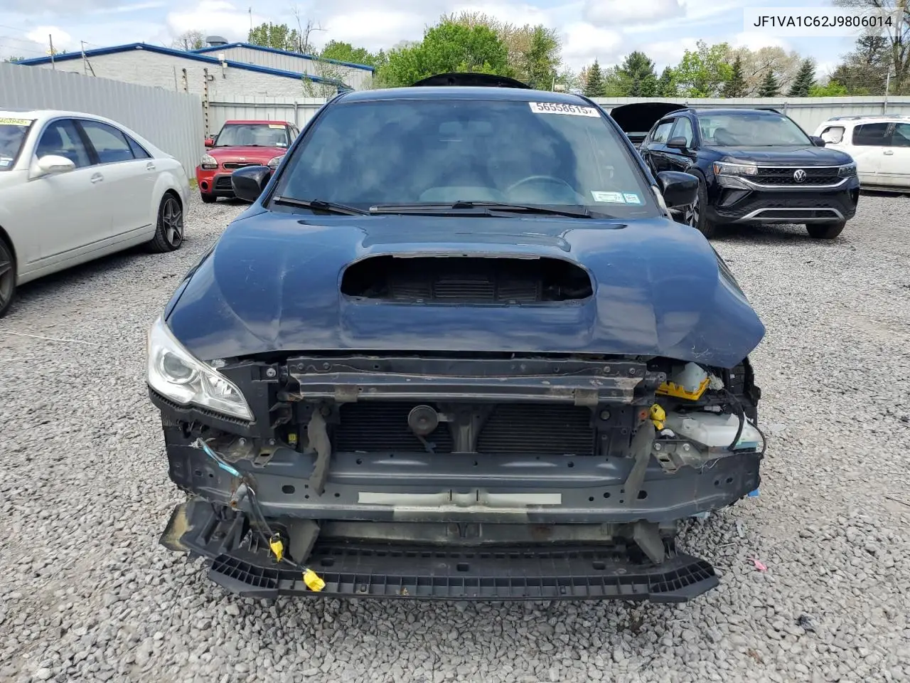 2018 Subaru Wrx Premium VIN: JF1VA1C62J9806014 Lot: 56558615