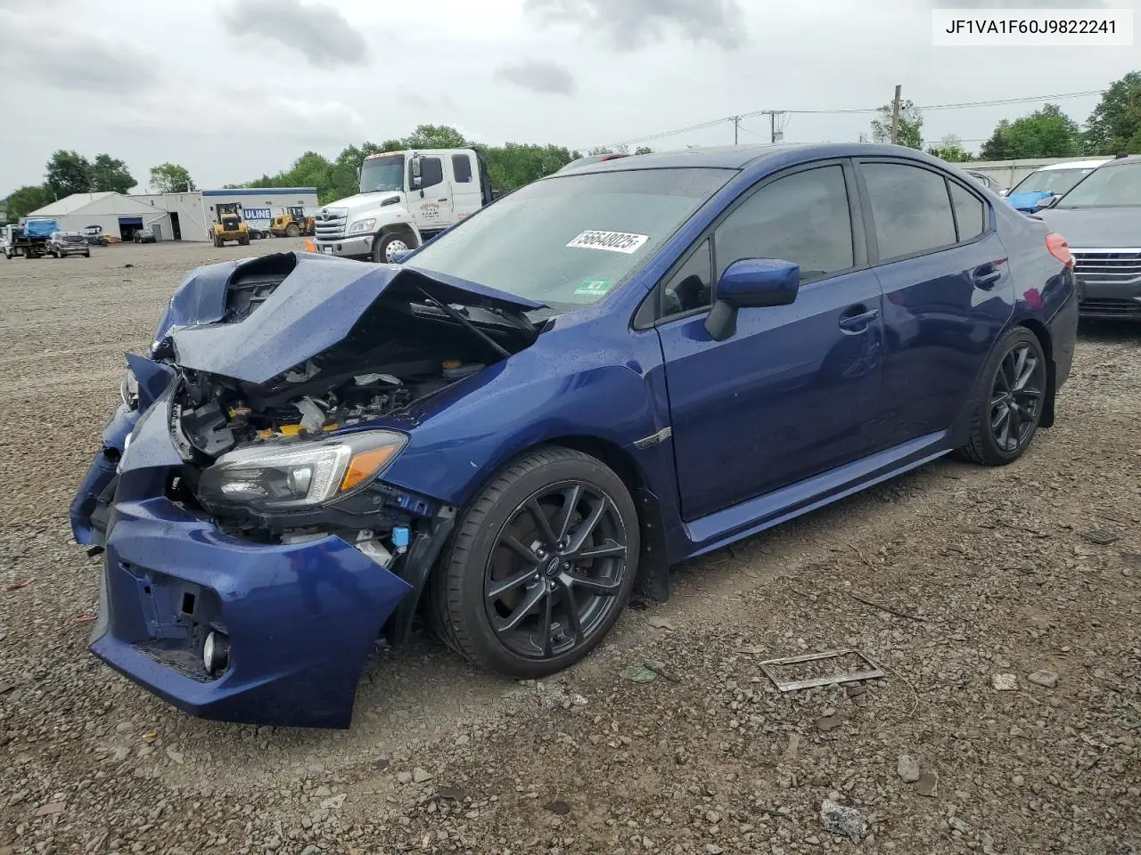 2018 Subaru Wrx Limited VIN: JF1VA1F60J9822241 Lot: 56648025