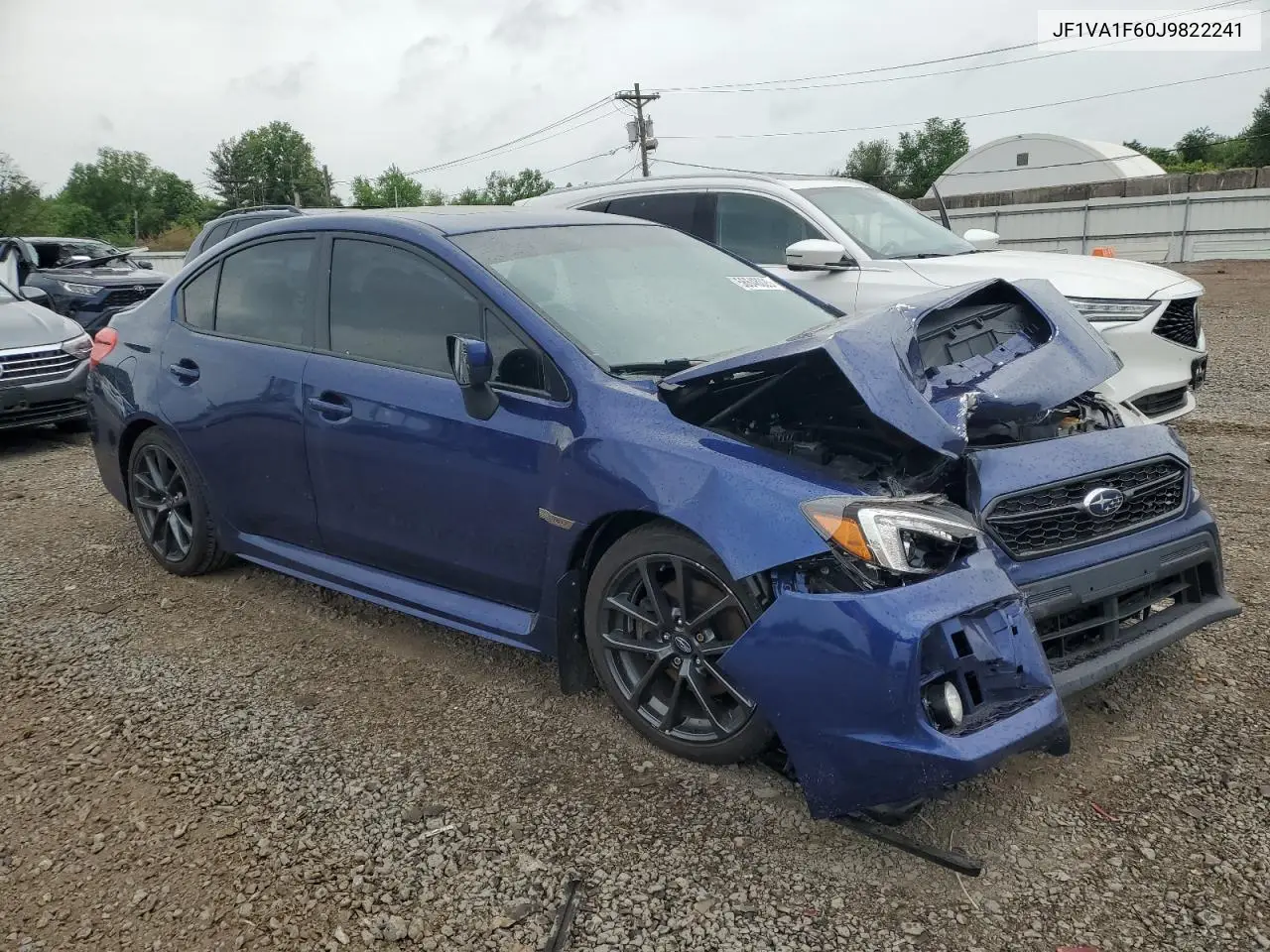 2018 Subaru Wrx Limited VIN: JF1VA1F60J9822241 Lot: 56648025