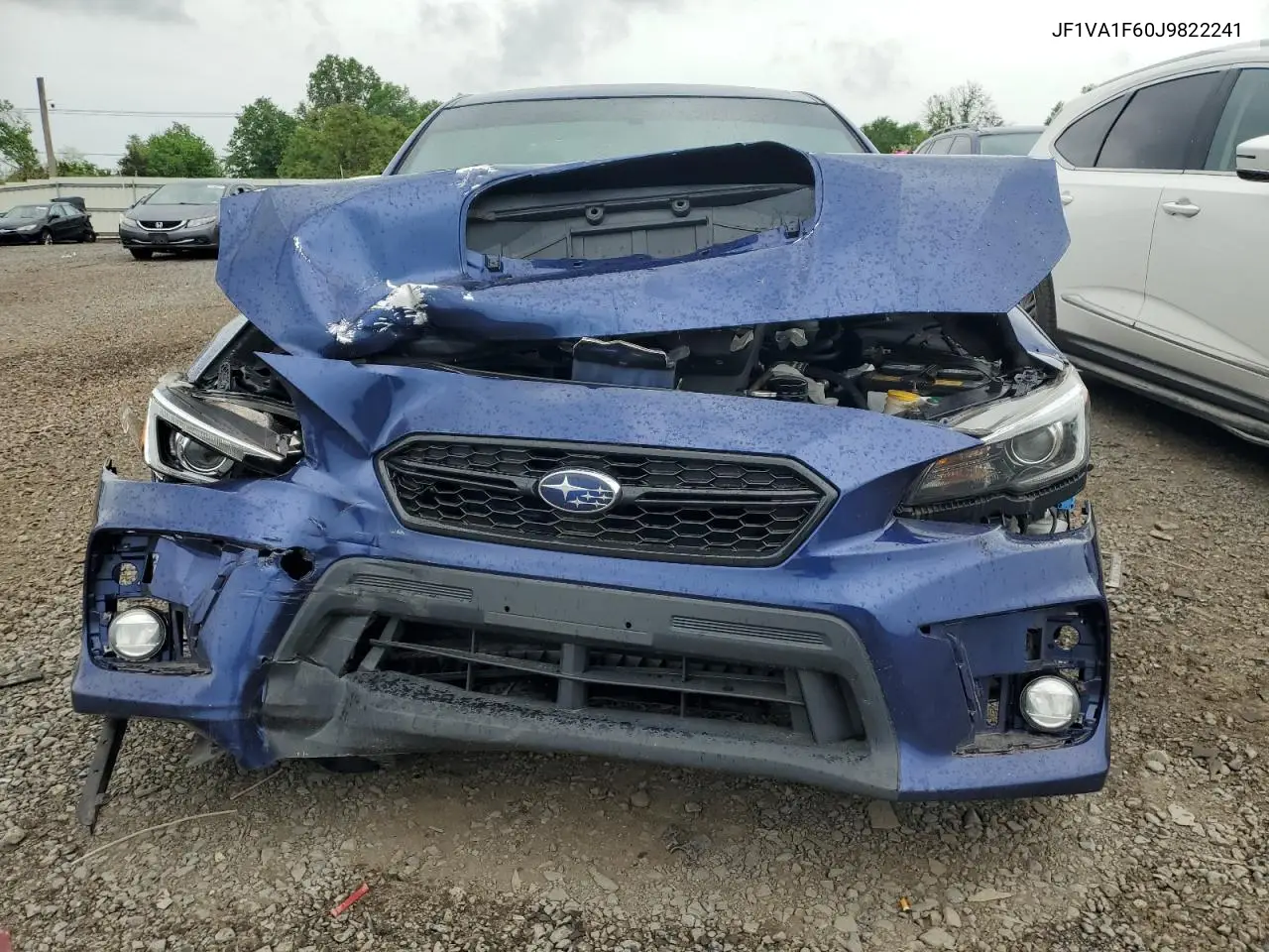 2018 Subaru Wrx Limited VIN: JF1VA1F60J9822241 Lot: 56648025
