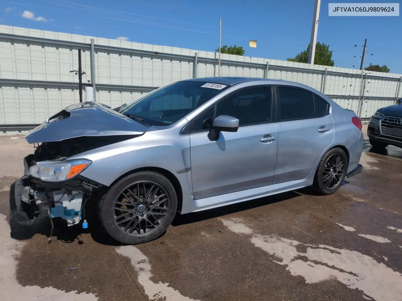 2018 Subaru Wrx Premium VIN: JF1VA1C60J9809624 Lot: 56700185