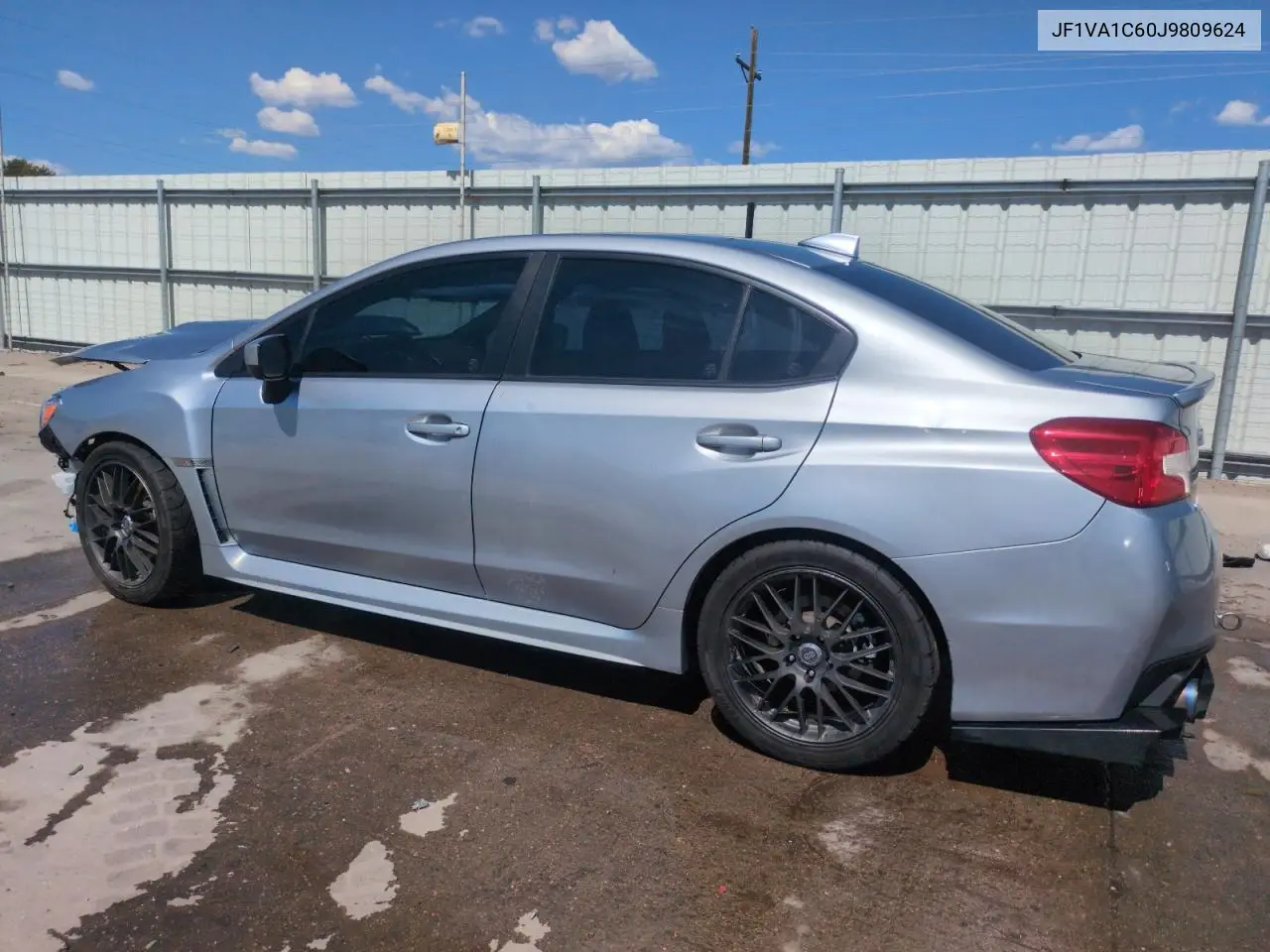 2018 Subaru Wrx Premium VIN: JF1VA1C60J9809624 Lot: 56700185