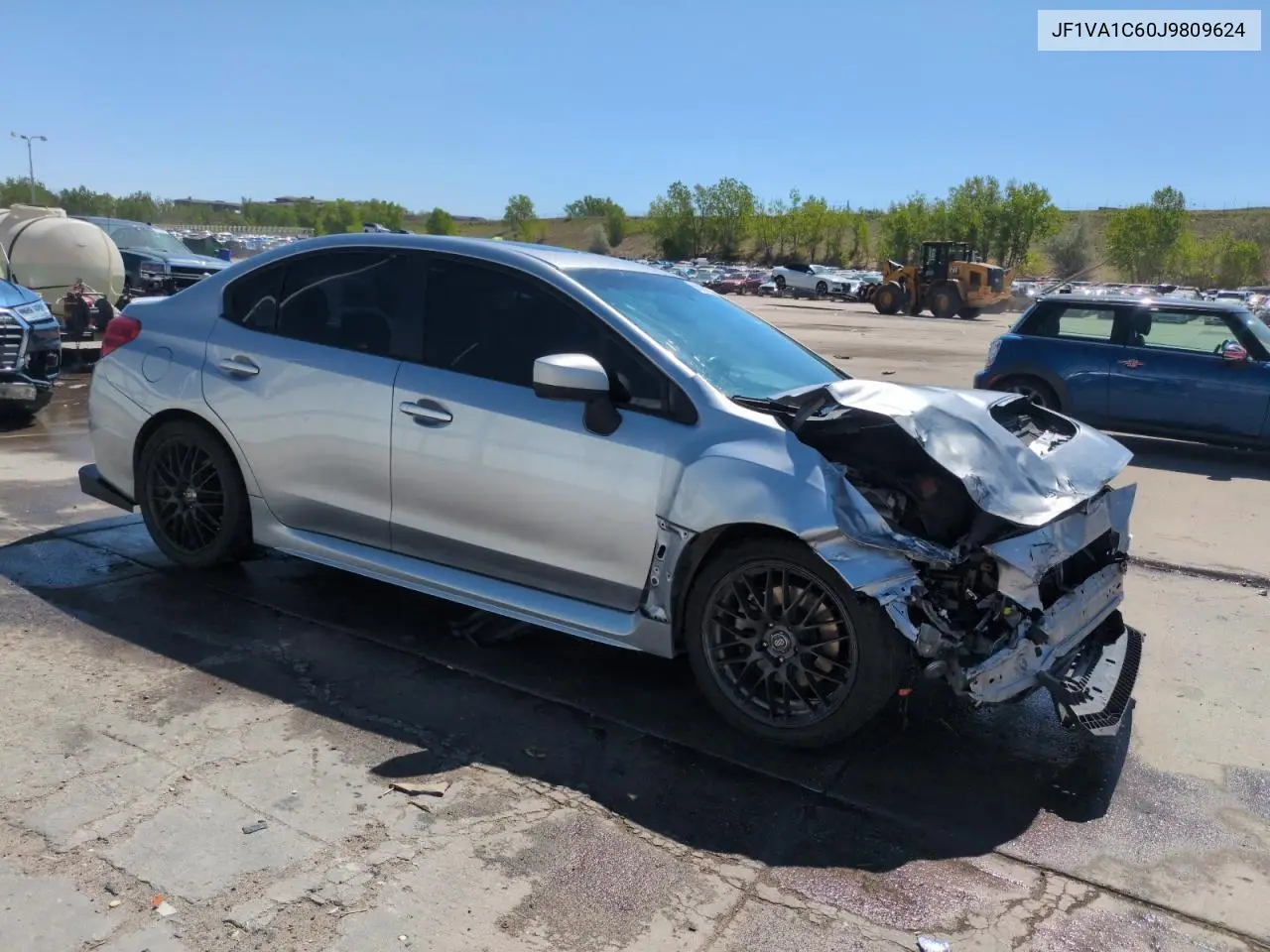 2018 Subaru Wrx Premium VIN: JF1VA1C60J9809624 Lot: 56700185