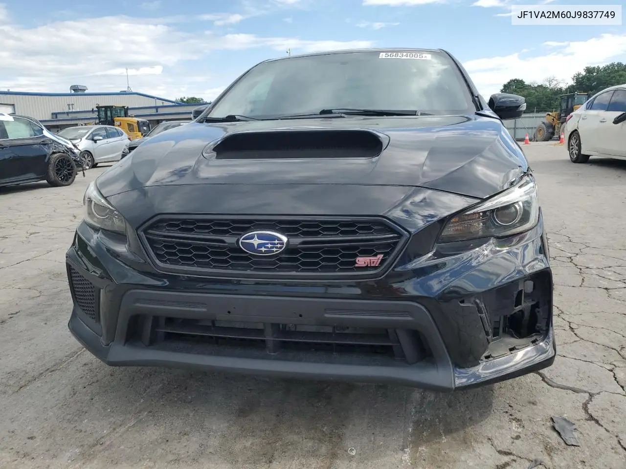 2018 Subaru Wrx Sti VIN: JF1VA2M60J9837749 Lot: 56834005