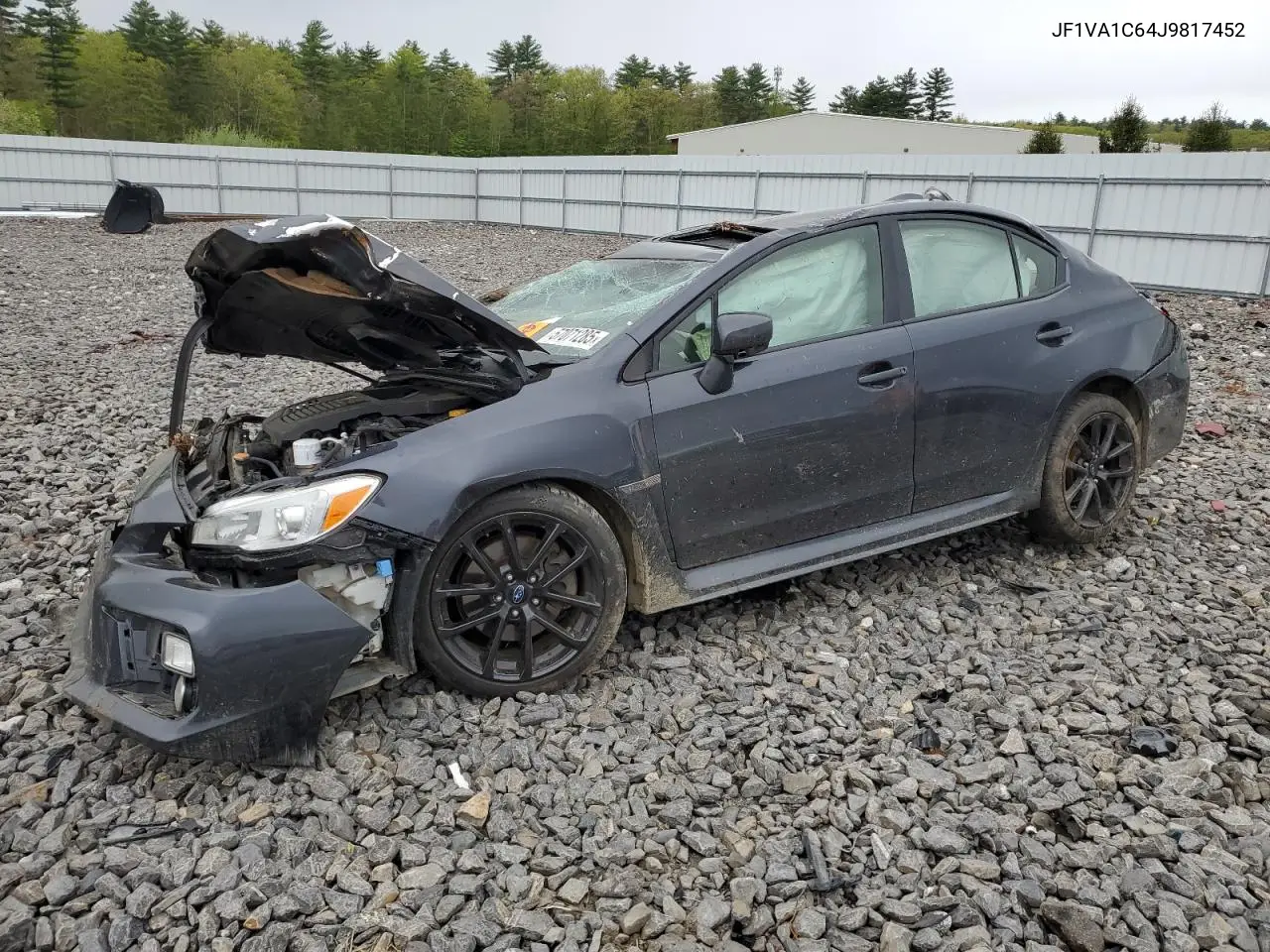 2018 Subaru Wrx Premium VIN: JF1VA1C64J9817452 Lot: 57071285