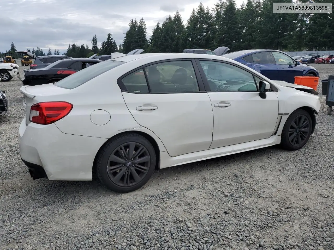 2018 Subaru Wrx VIN: JF1VA1A68J9813598 Lot: 61714535