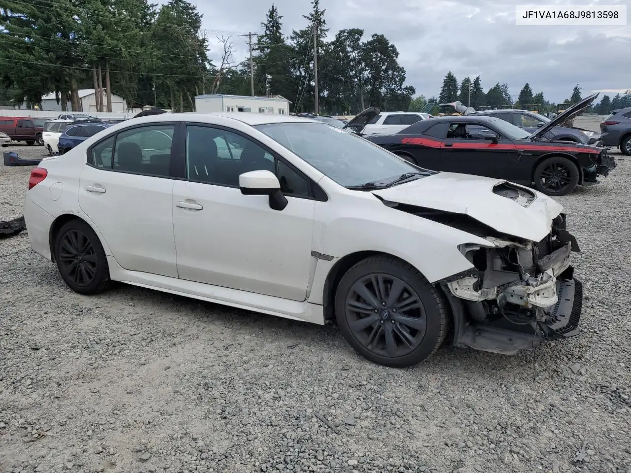 2018 Subaru Wrx VIN: JF1VA1A68J9813598 Lot: 61714535