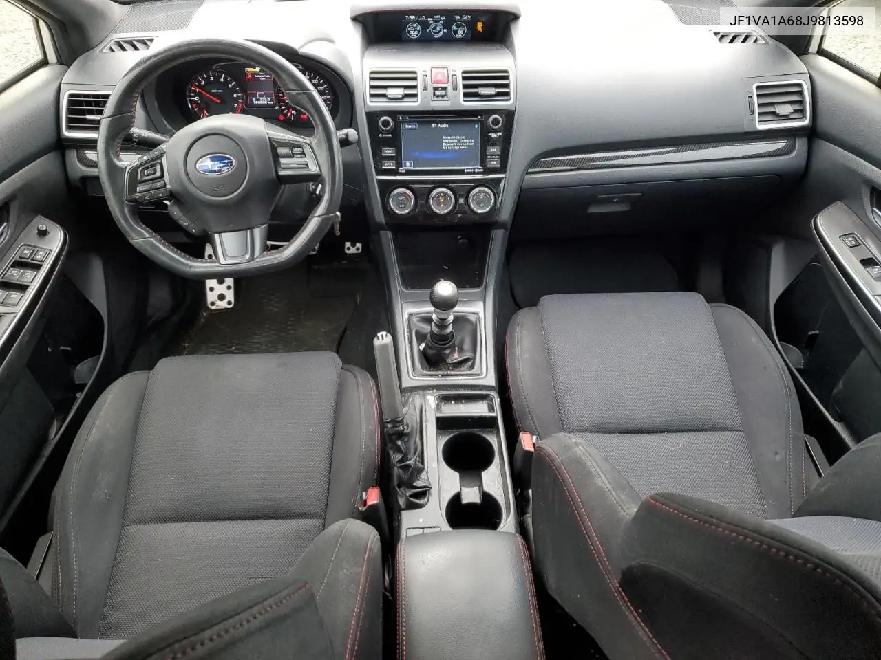 2018 Subaru Wrx VIN: JF1VA1A68J9813598 Lot: 61714535
