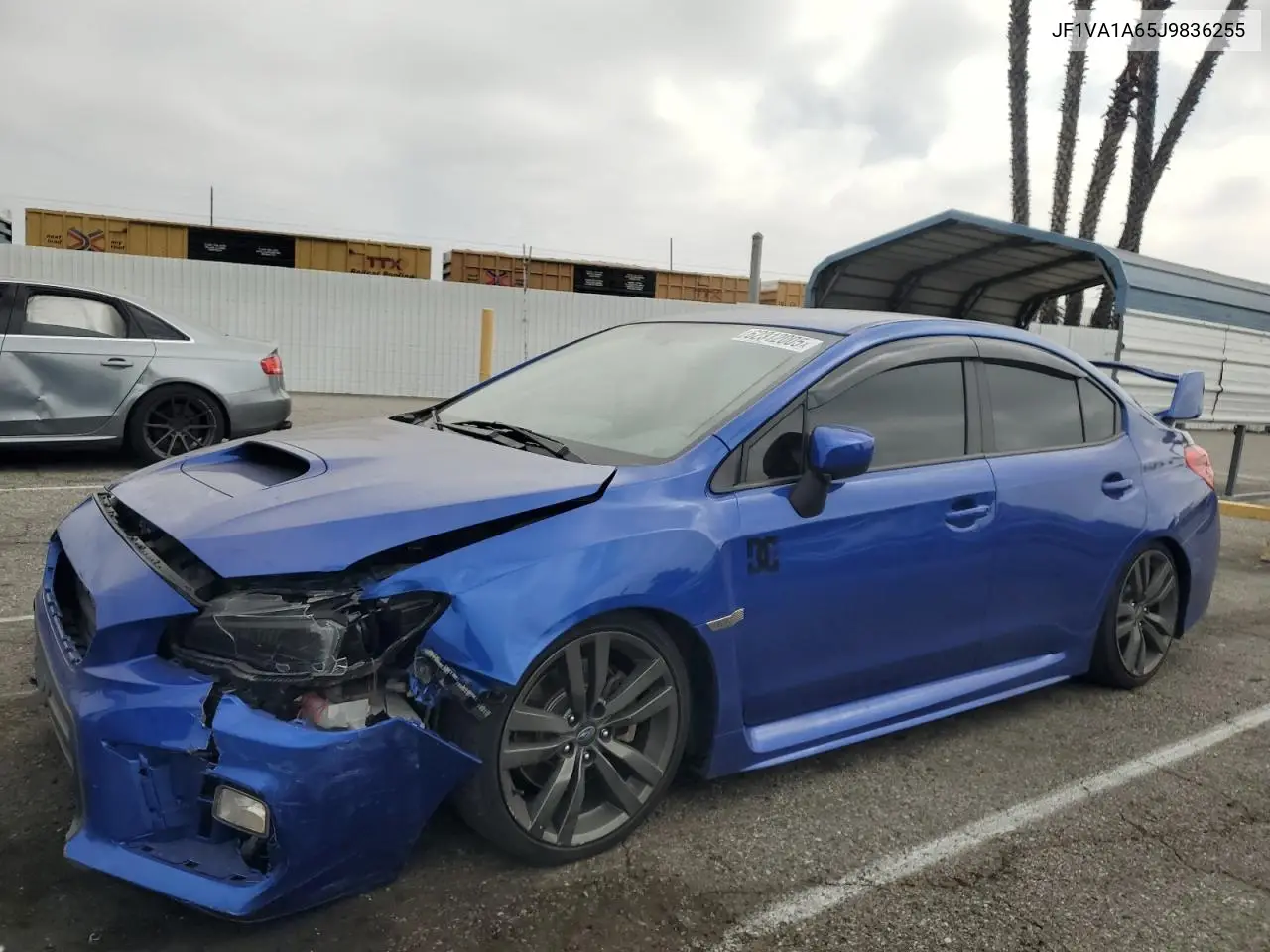 2018 Subaru Wrx VIN: JF1VA1A65J9836255 Lot: 62312005