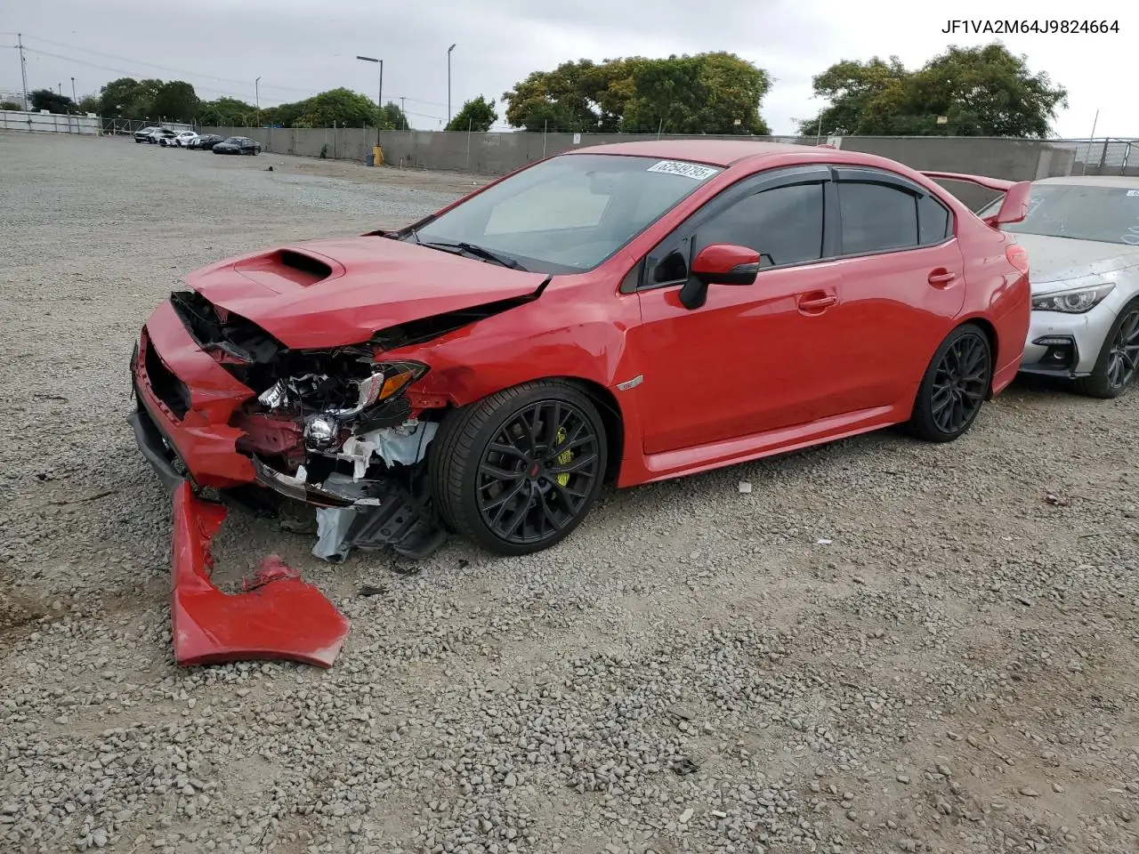 2018 Subaru Wrx Sti VIN: JF1VA2M64J9824664 Lot: 62549795