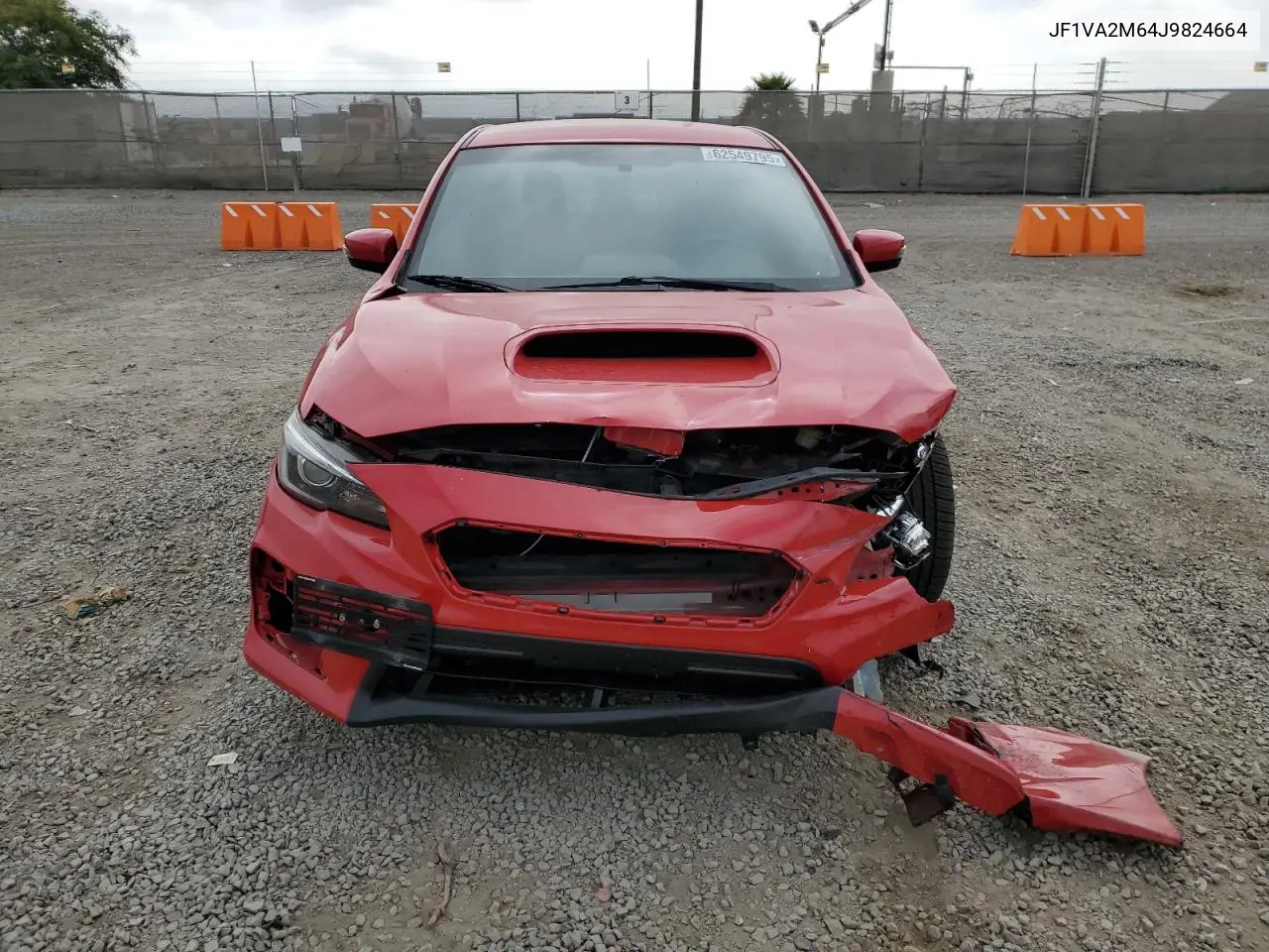 2018 Subaru Wrx Sti VIN: JF1VA2M64J9824664 Lot: 62549795