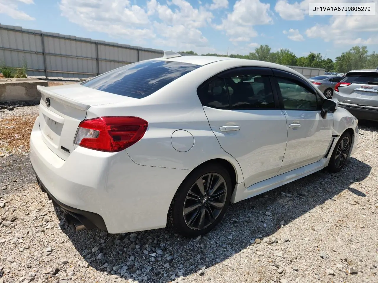 2018 Subaru Wrx VIN: JF1VA1A67J9805279 Lot: 62995255