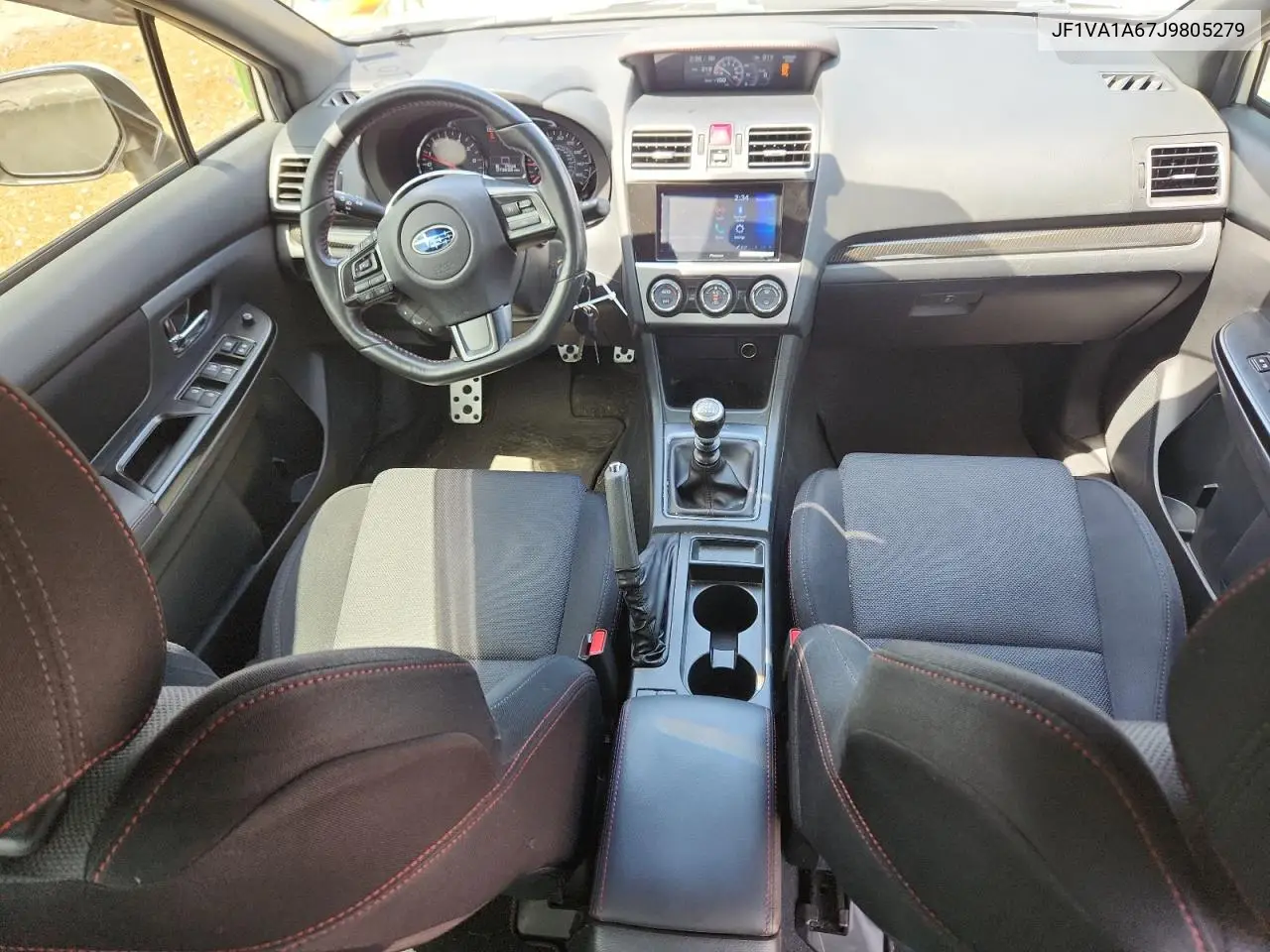 2018 Subaru Wrx VIN: JF1VA1A67J9805279 Lot: 62995255