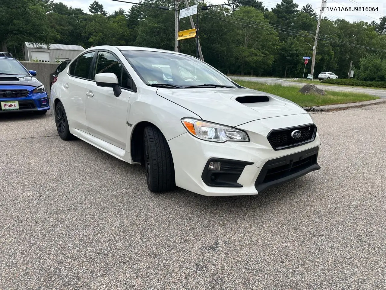 2018 Subaru Wrx VIN: JF1VA1A68J9816064 Lot: 63134735
