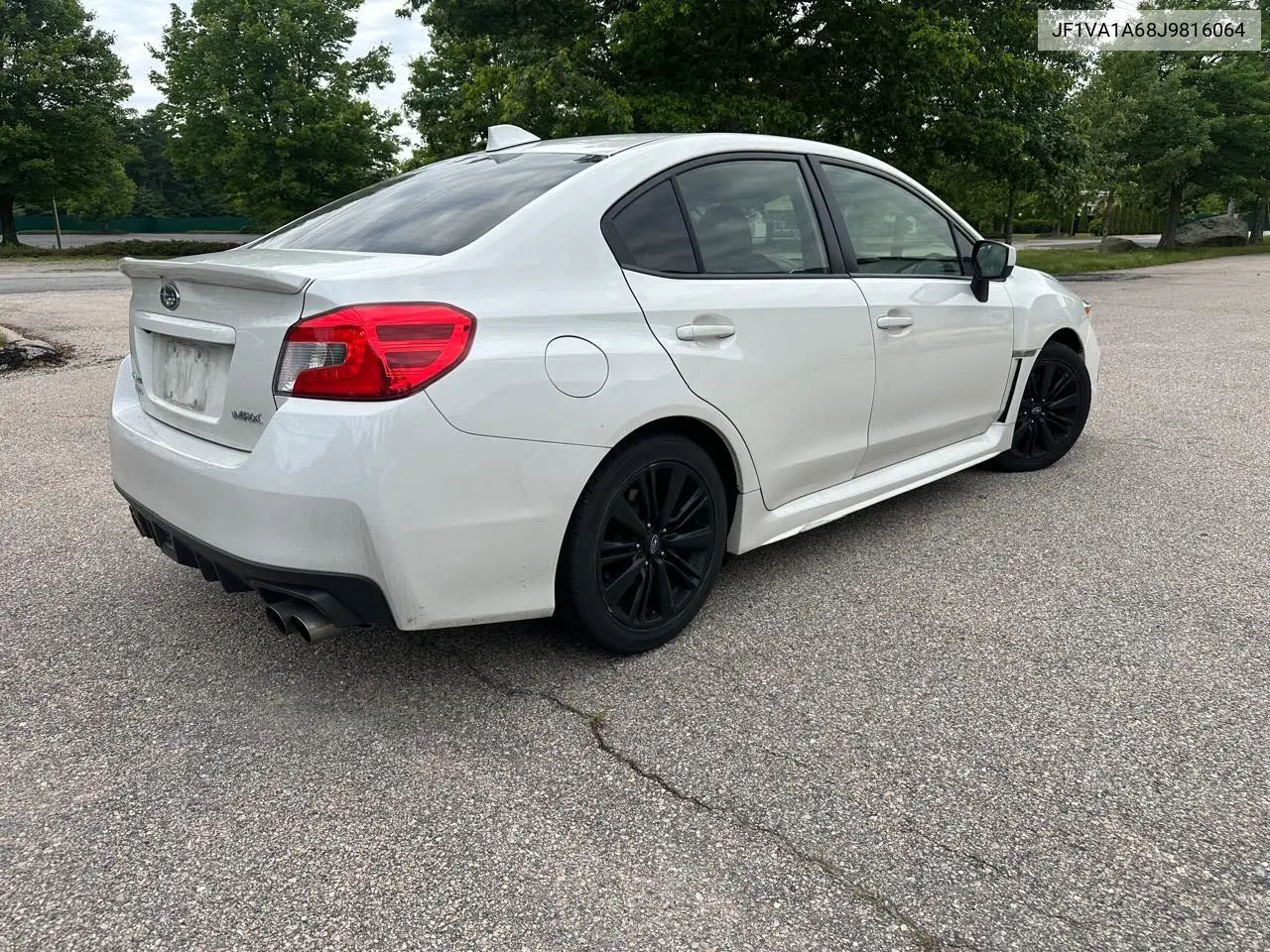 2018 Subaru Wrx VIN: JF1VA1A68J9816064 Lot: 63134735