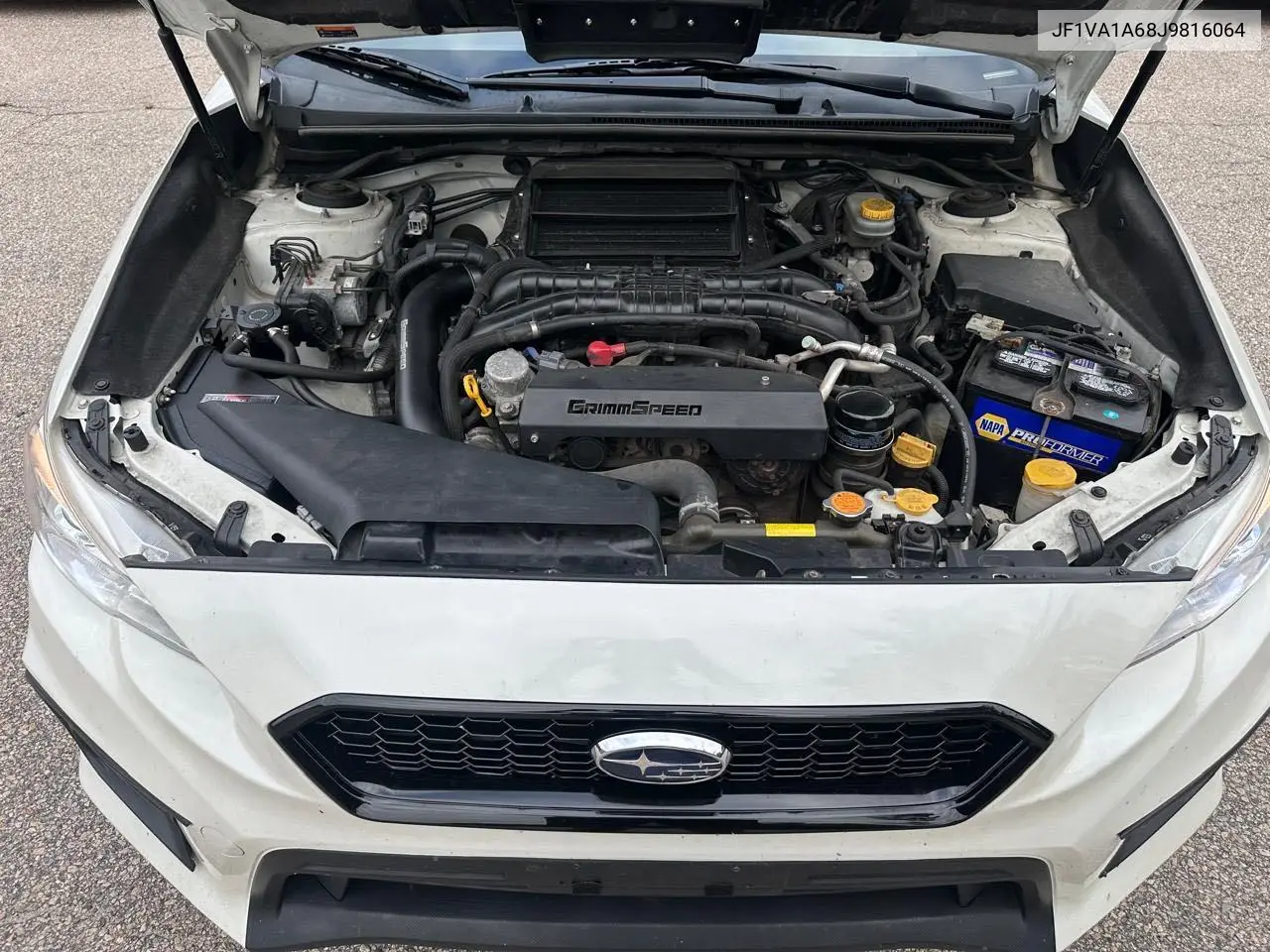 2018 Subaru Wrx VIN: JF1VA1A68J9816064 Lot: 63134735