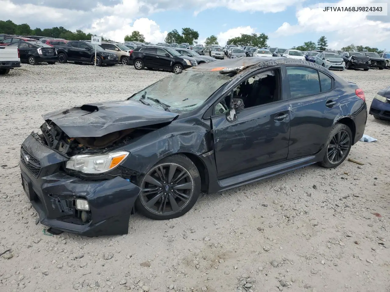 2018 Subaru Wrx VIN: JF1VA1A68J9824343 Lot: 63216215