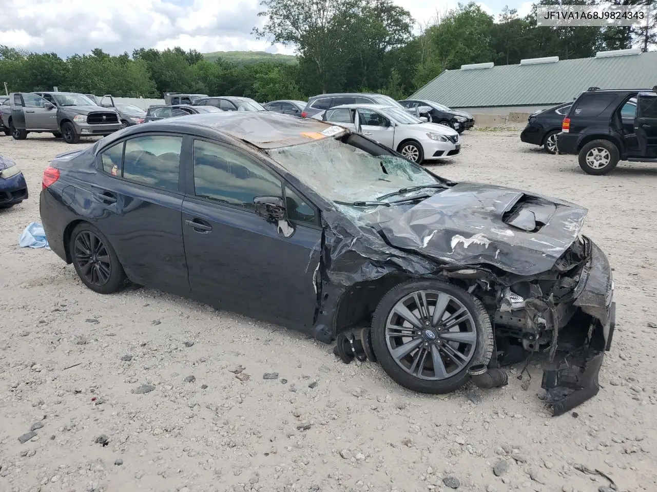 2018 Subaru Wrx VIN: JF1VA1A68J9824343 Lot: 63216215