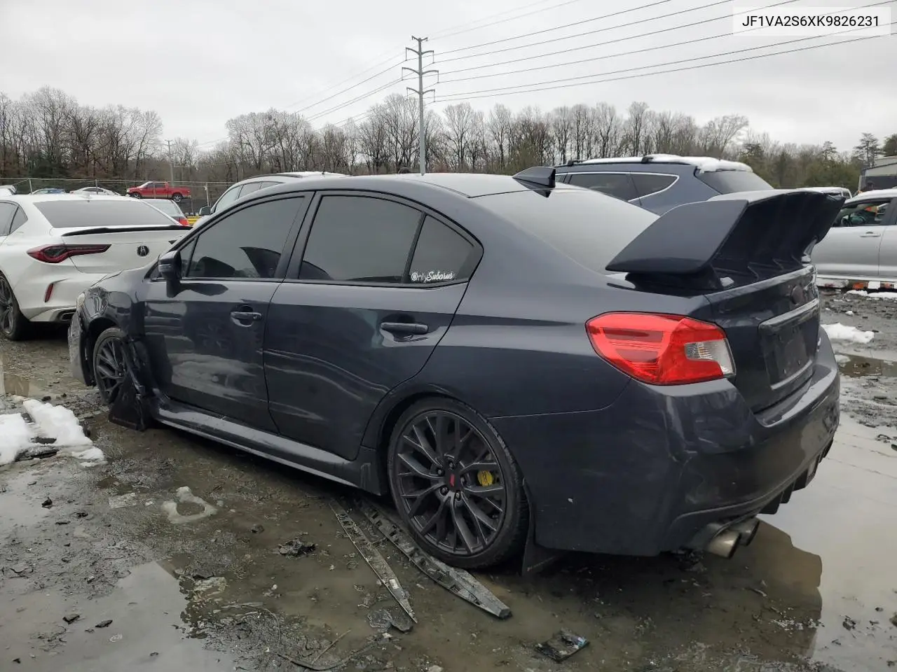 2019 Subaru Wrx Sti VIN: JF1VA2S6XK9826231 Lot: 45321185