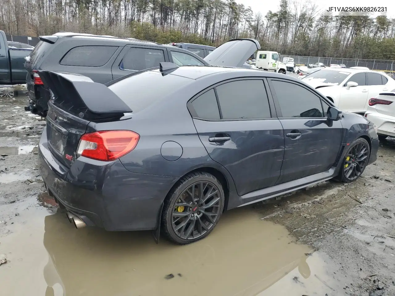 2019 Subaru Wrx Sti VIN: JF1VA2S6XK9826231 Lot: 45321185