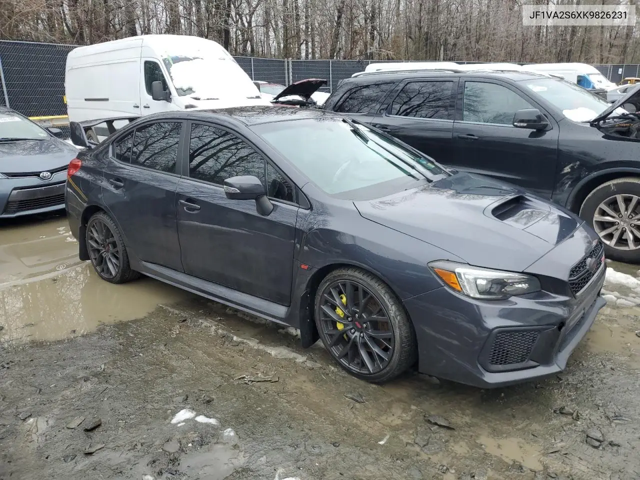 2019 Subaru Wrx Sti VIN: JF1VA2S6XK9826231 Lot: 45321185