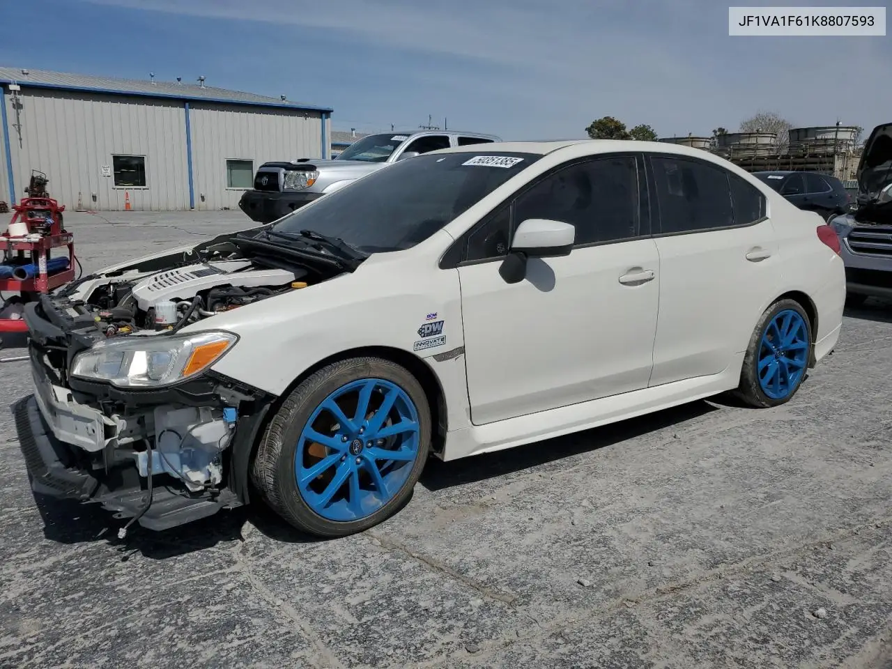 2019 Subaru Wrx Premium VIN: JF1VA1F61K8807593 Lot: 50351385