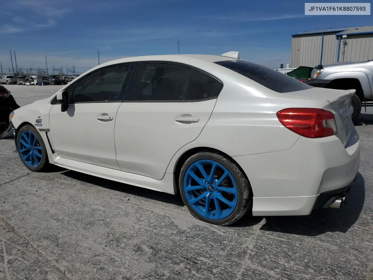 2019 Subaru Wrx Premium VIN: JF1VA1F61K8807593 Lot: 50351385