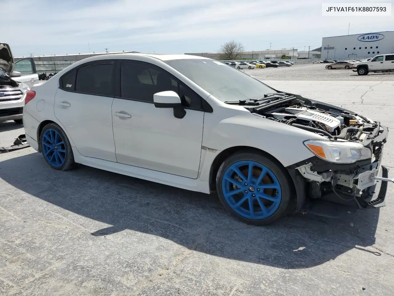 2019 Subaru Wrx Premium VIN: JF1VA1F61K8807593 Lot: 50351385
