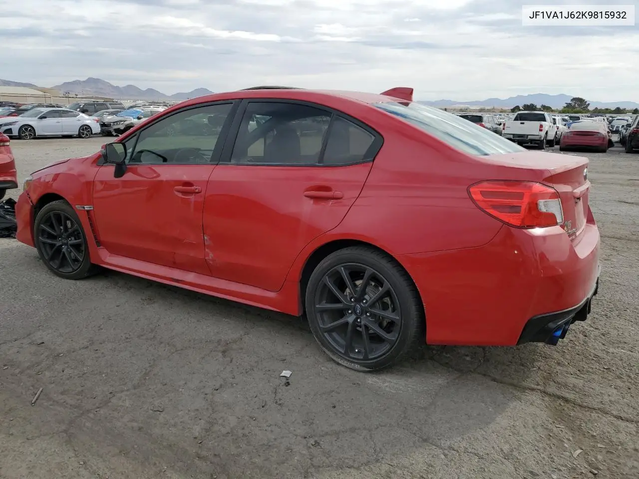 2019 Subaru Wrx Limited VIN: JF1VA1J62K9815932 Lot: 53807785