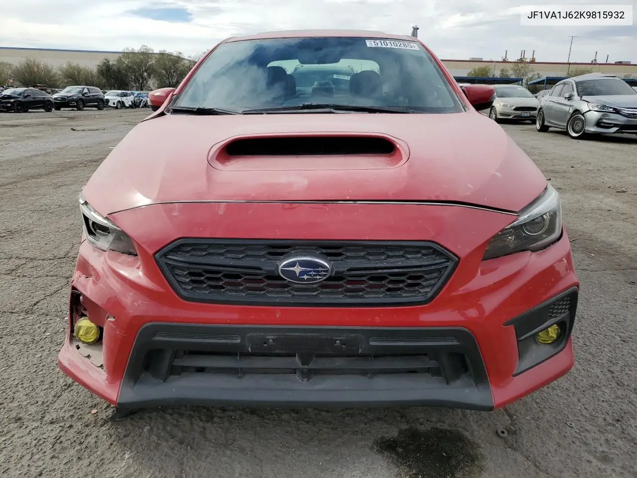 2019 Subaru Wrx Limited VIN: JF1VA1J62K9815932 Lot: 53807785