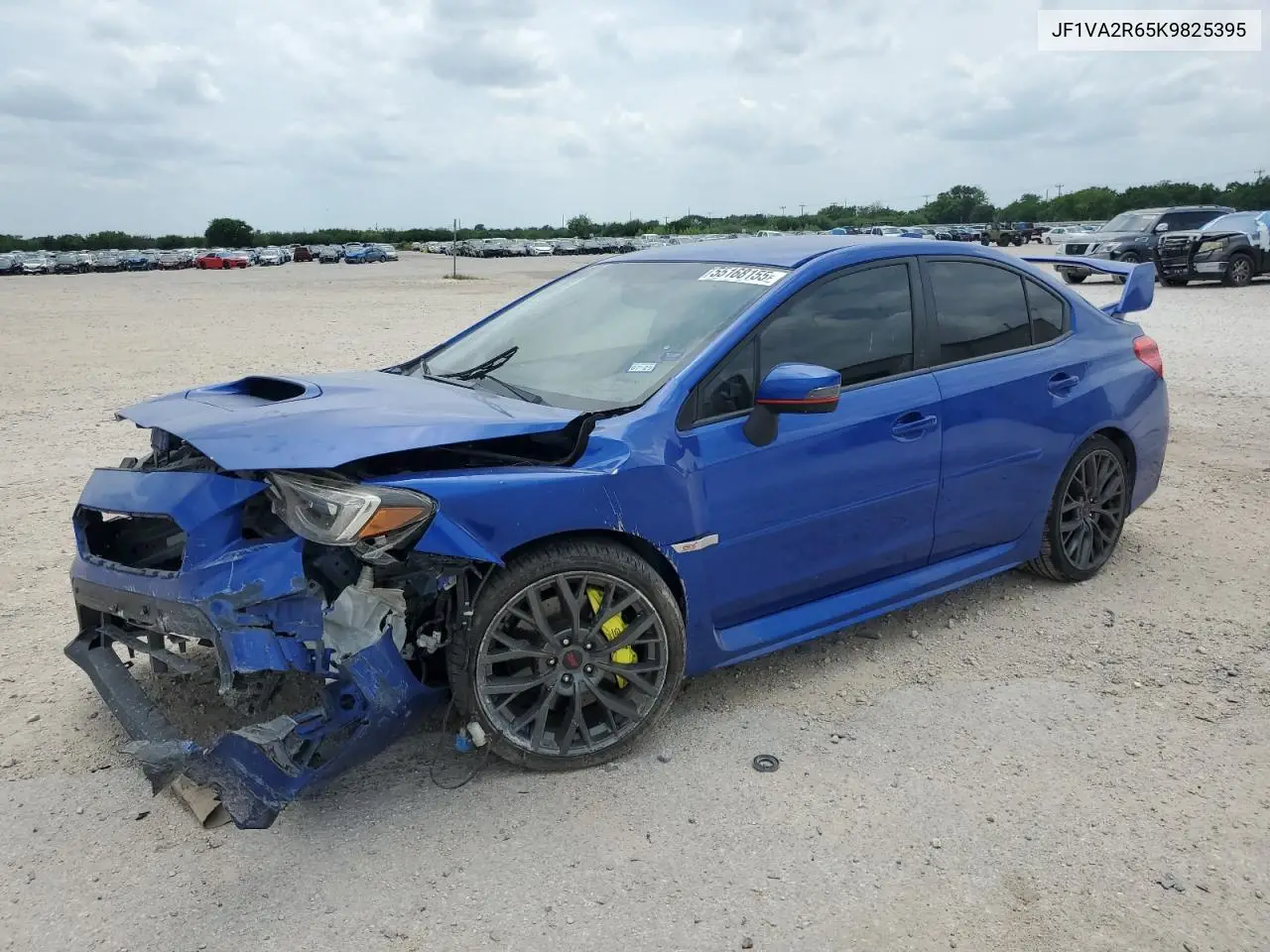 2019 Subaru Wrx Sti VIN: JF1VA2R65K9825395 Lot: 55168155