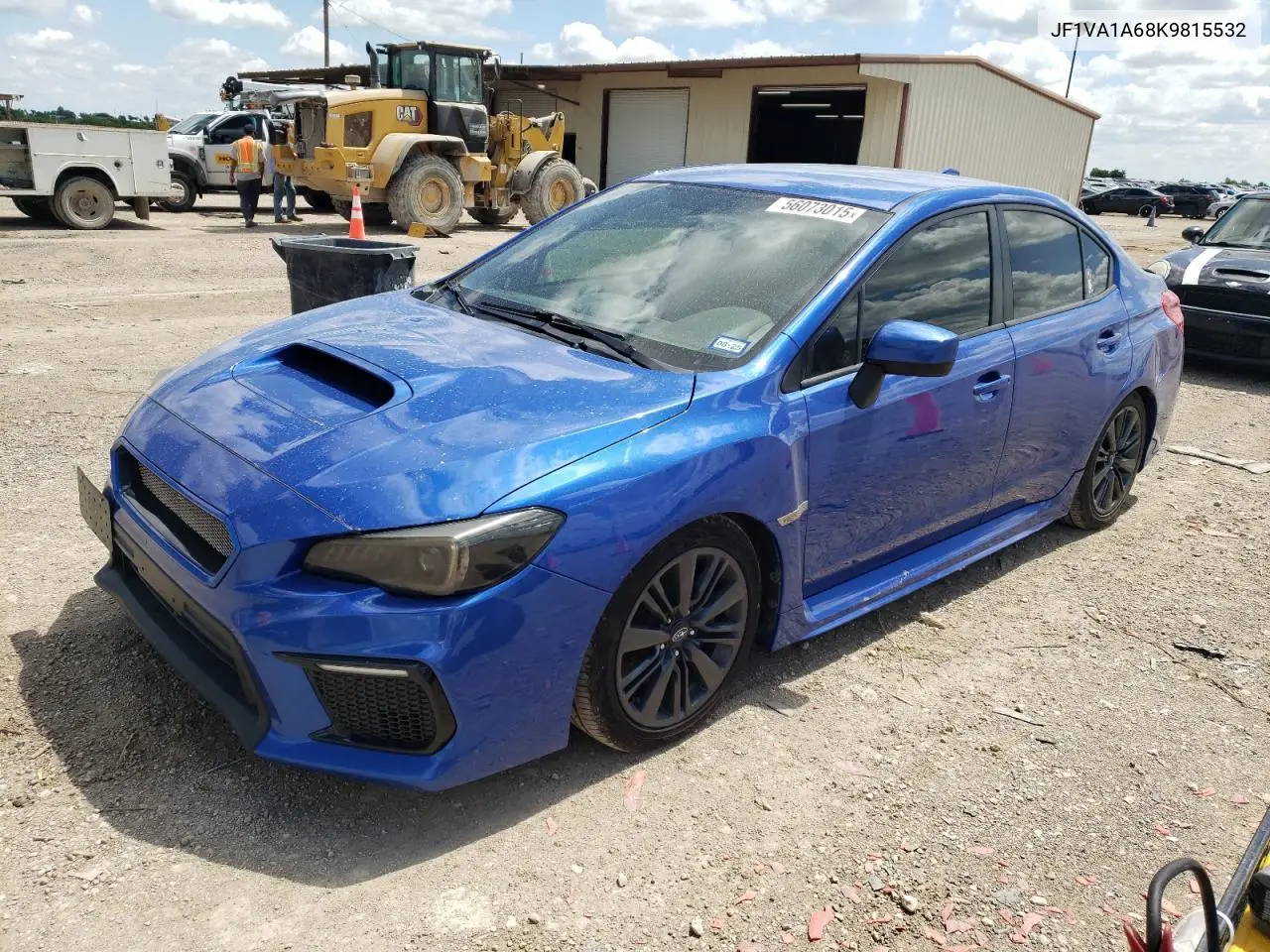 2019 Subaru Wrx VIN: JF1VA1A68K9815532 Lot: 56073015