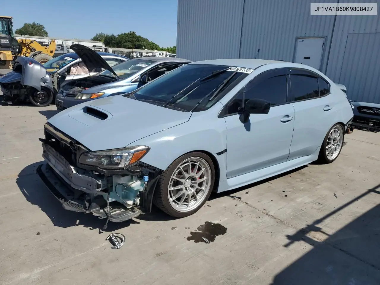 2019 Subaru Wrx Premium VIN: JF1VA1B60K9808427 Lot: 56176735