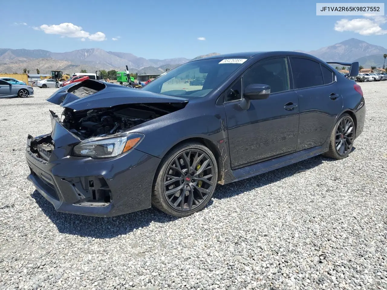 2019 Subaru Wrx Sti VIN: JF1VA2R65K9827552 Lot: 56426385