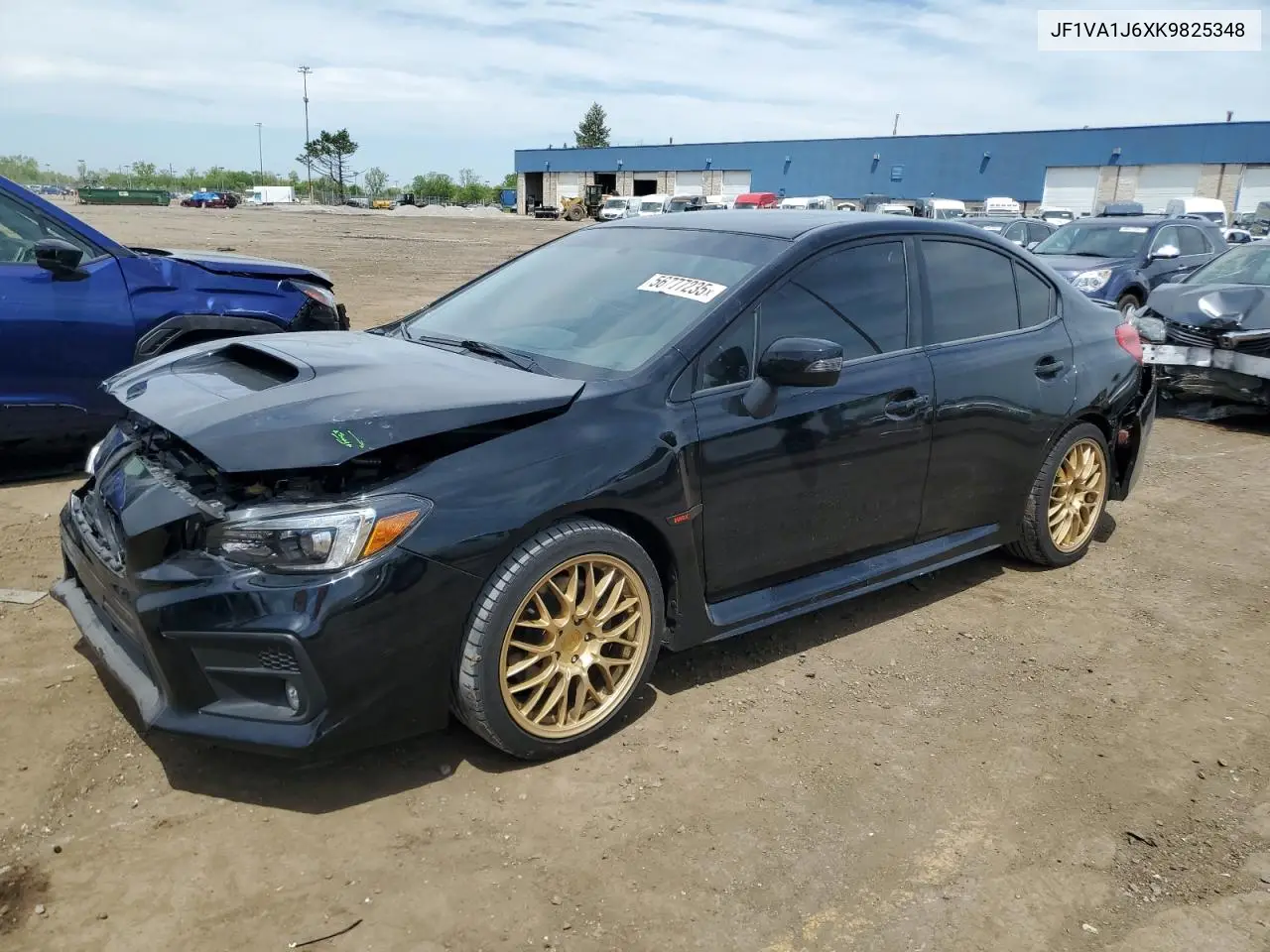 2019 Subaru Wrx Limited VIN: JF1VA1J6XK9825348 Lot: 56777235