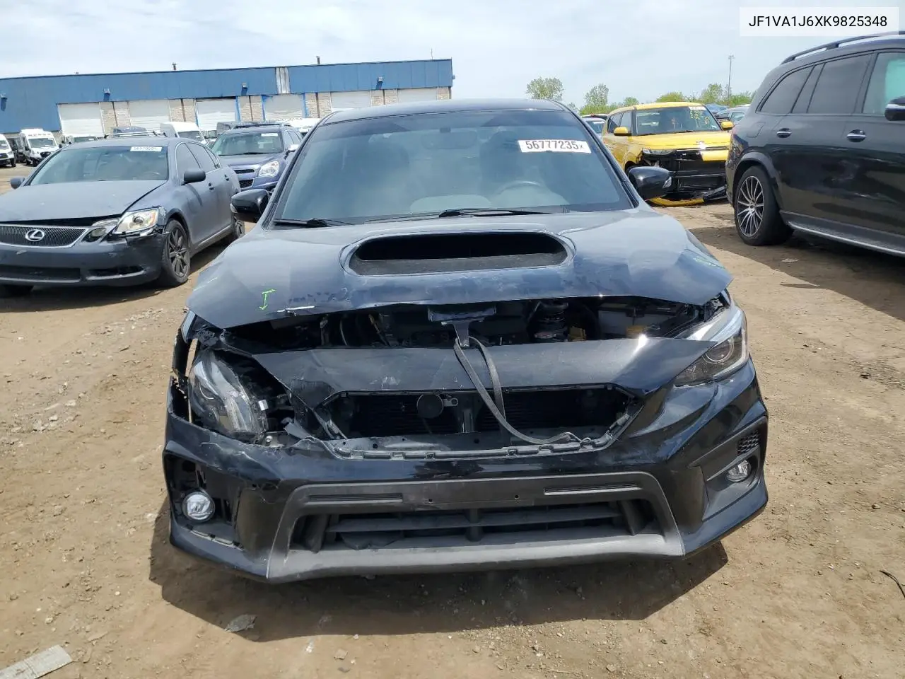 2019 Subaru Wrx Limited VIN: JF1VA1J6XK9825348 Lot: 56777235