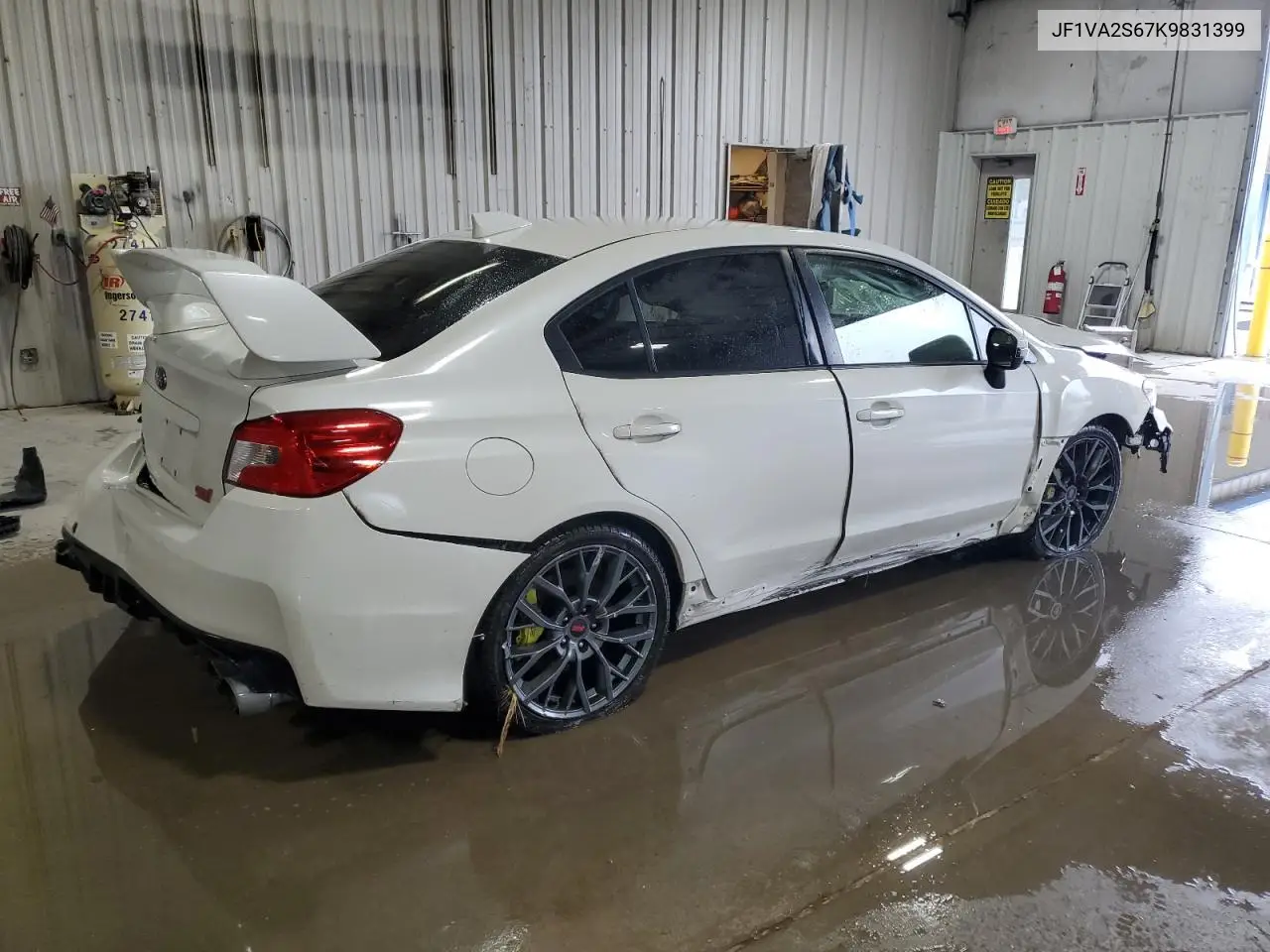 2019 Subaru Wrx Sti VIN: JF1VA2S67K9831399 Lot: 59666325