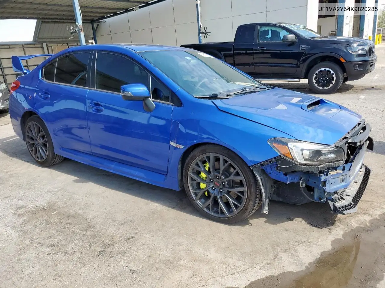 2019 Subaru Wrx Sti Limited VIN: JF1VA2Y64K9820285 Lot: 59686235