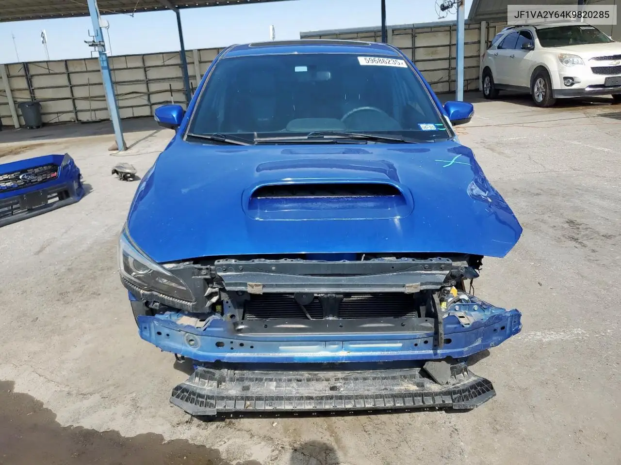 2019 Subaru Wrx Sti Limited VIN: JF1VA2Y64K9820285 Lot: 59686235