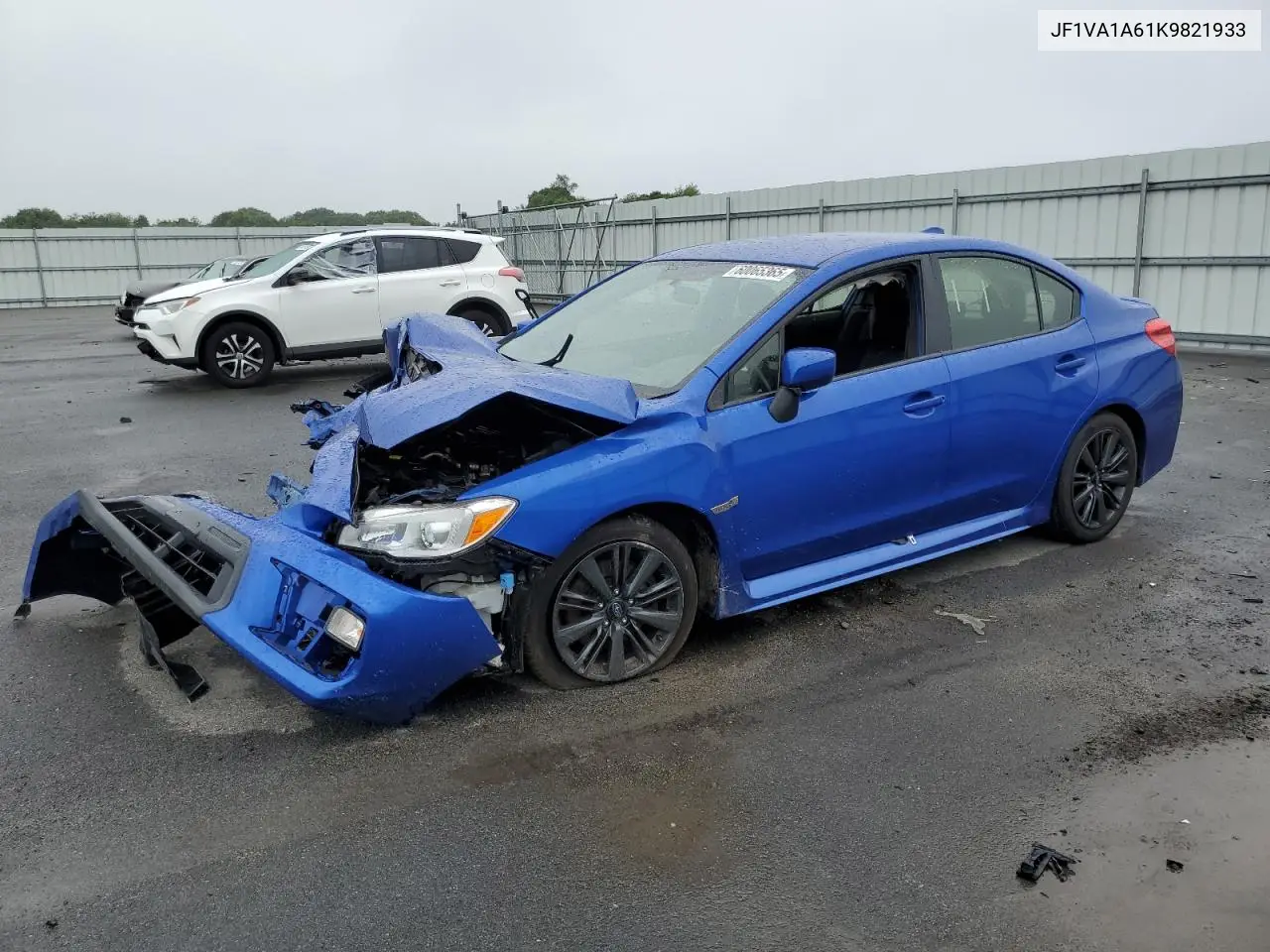 2019 Subaru Wrx VIN: JF1VA1A61K9821933 Lot: 60065365