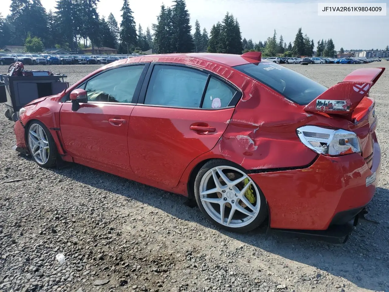 2019 Subaru Wrx Sti VIN: JF1VA2R61K9804009 Lot: 61275975