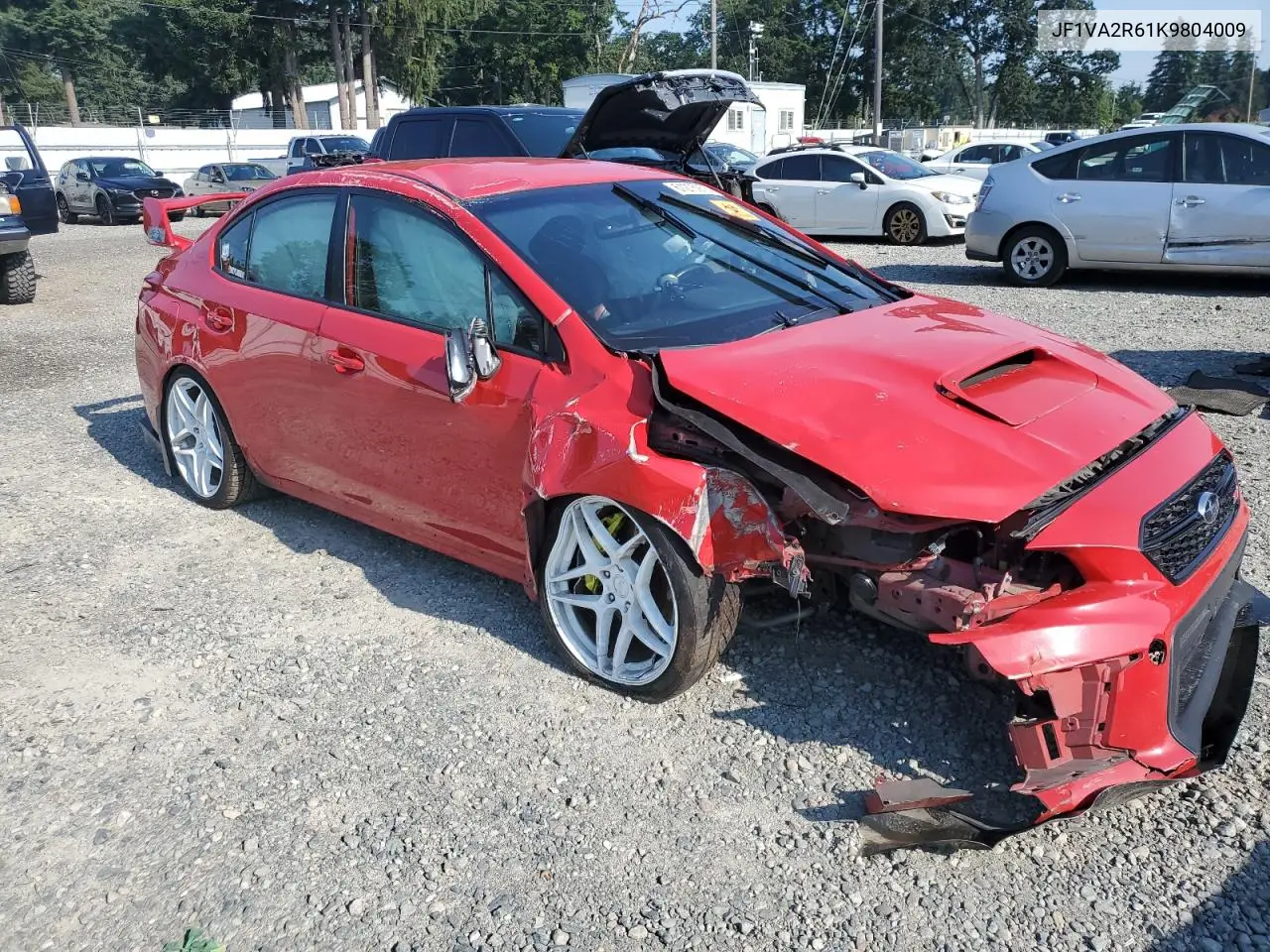 2019 Subaru Wrx Sti VIN: JF1VA2R61K9804009 Lot: 61275975