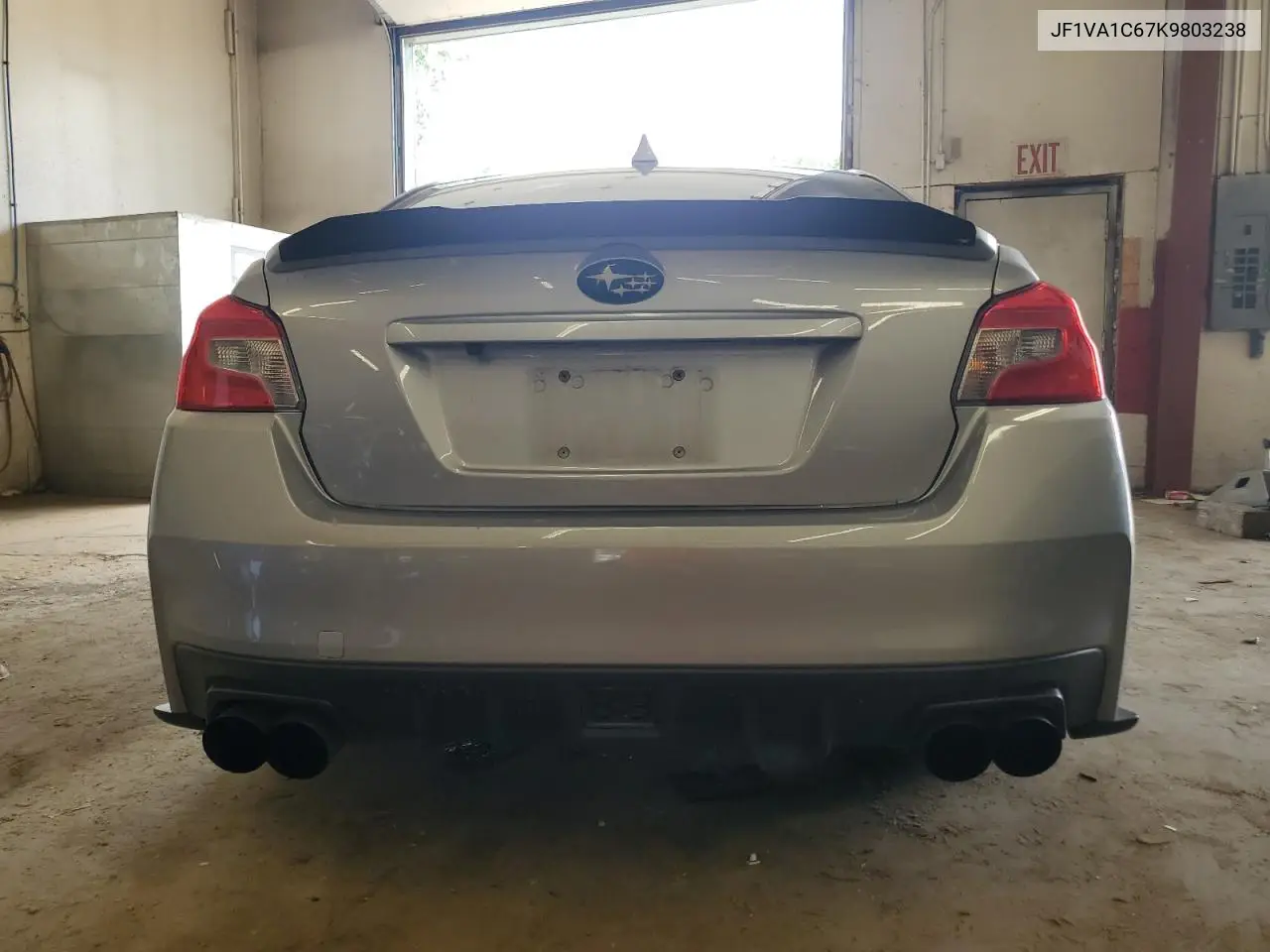 2019 Subaru Wrx Premium VIN: JF1VA1C67K9803238 Lot: 61372685