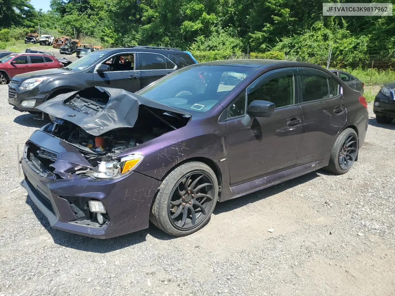 2019 Subaru Wrx Premium VIN: JF1VA1C63K9817962 Lot: 61731395