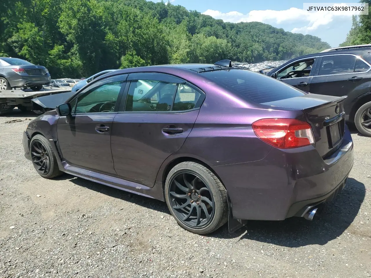 2019 Subaru Wrx Premium VIN: JF1VA1C63K9817962 Lot: 61731395