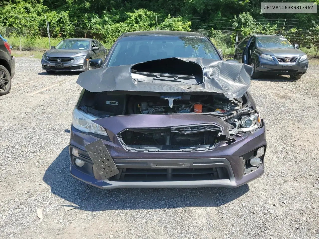 2019 Subaru Wrx Premium VIN: JF1VA1C63K9817962 Lot: 61731395