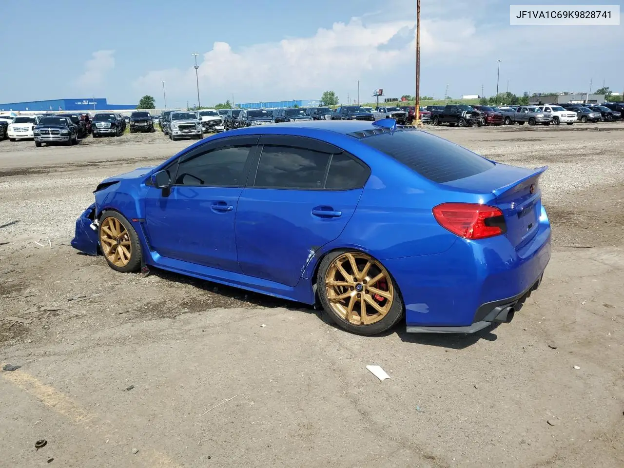 2019 Subaru Wrx Premium VIN: JF1VA1C69K9828741 Lot: 62104675